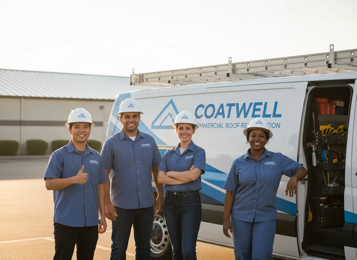 Commercial roof coating company in Coatesville, PA